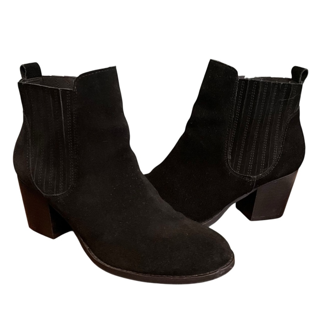 Crown Vintage Cindy Genuine Suede Ankle Booties Boots - Picture 13 of 13